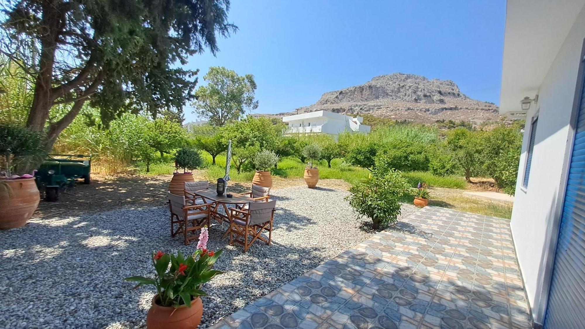 Deja Blue Villa Archangelos  Bagian luar foto